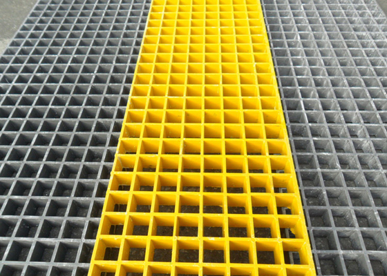 Trung Quốc Sàn bằng Sàn bằng Sàn bằng Sàn bằng sợi thủy tinh, 50 X 50 X 50mm Sàn FRP Moulded nhà cung cấp