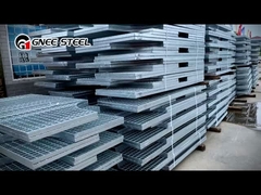 ASTM A123 Tiêu chuẩn A36 Vật liệu 100mm Cross Bar Đường cao tốc Field Bar Thép Grating