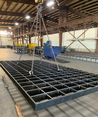 Pressure Locked Steel Grating with High Strength and Firm Structure for Platform Projects