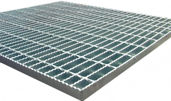 Cross Bar Đường cao tốc Field Bar Serrated Steel Grating