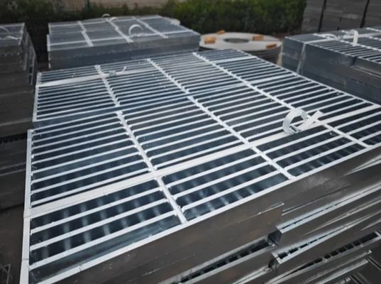 Công suất nặng nóng DIP thép kẽm thanh lưới sàn lưới trọng lượng mỗi mét vuông