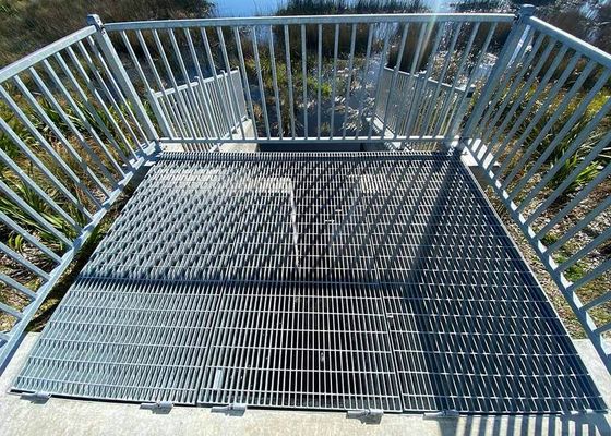Stainless Steel Bar Grating with Customizable Sizes Optimal Drainage and Lightweight Design for Industrial Walkways
