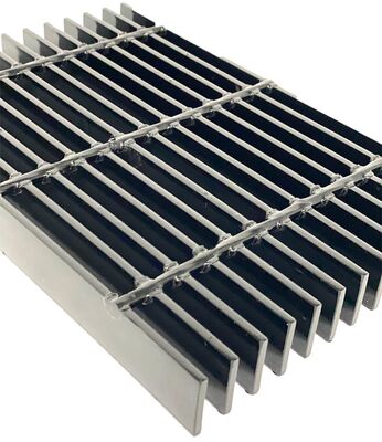 Heavy Duty 6mm 8mm 50mm Pressure Locked Steel Grating for Industrial Platforms