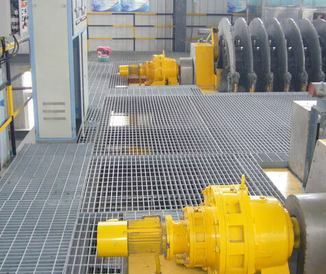 Customized 32X5mm Hot DIP Galvanized Steel Grating for Outdoor Use Steel Grate