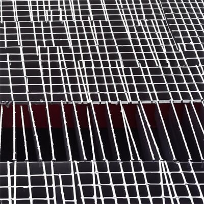 Hot DIP galvanized hàn thép bar Grating cho tùy chỉnh nền tảng catwalk