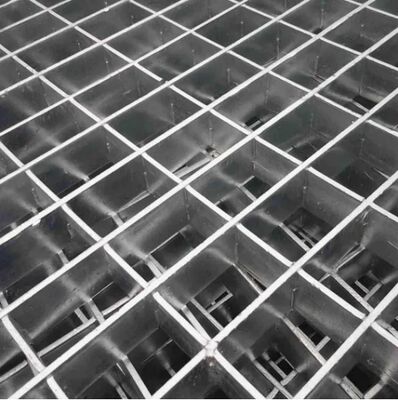 Hot DIP Galvanized Pressure Welded 40 60 Pitch Steel Grating cho nền tảng và đường đi bộ