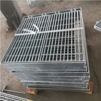 Tấm grating thép mạ kẽm nhúng nóng chịu tải nặng với khả năng chống ăn mòn và tuổi thọ 40-50 năm cho ứng dụng sàn