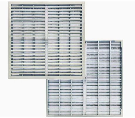 Chức năng nặng Hot-Dip kẽm lưới thép chống trượt cho an toàn công nghiệp và nền tảng