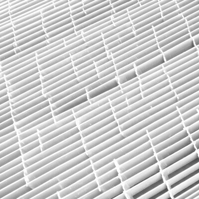 Tấm grating thép mạ kẽm nhúng nóng với lưới ô vuông và vật liệu Q235 cho bậc thang