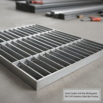 Vỉ thép không gỉ đa năng chống trượt 304 316 cho an toàn công nghiệp