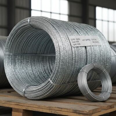 Dây thép mạ kẽm nhúng nóng - Dây thép mạ kẽm chống ăn mòn cho các ứng dụng đa năng