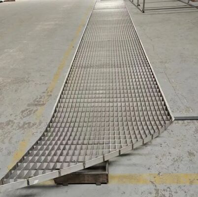 Thép không gỉ 316 Ghi sắt chống cháy để trang trí trần nhà và sử dụng cấu trúc