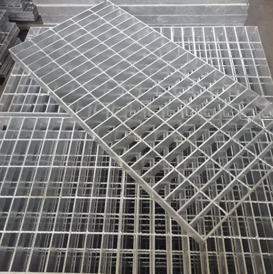 Các tấm lưới thép thép kẽm kẽm với độ bền cao và kẽm nóng cho đường đi bộ sàn