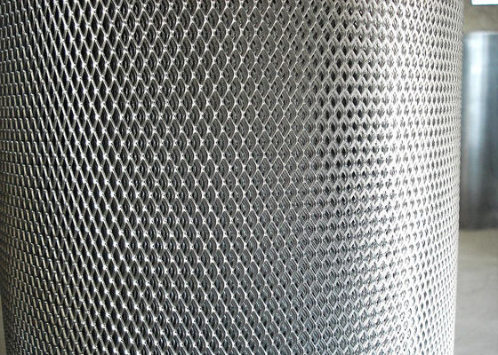 1mm Grating kim loại rộng mở rộng, 2.5mm - 50mm SWM Expanded Metal Mesh