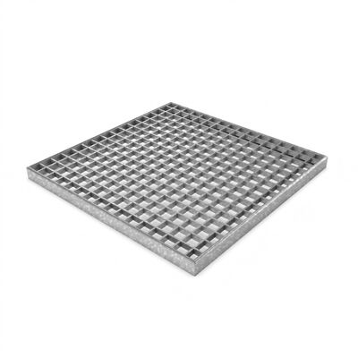 Tấm grating thép mạ kẽm tùy chỉnh với thanh chịu lực 15/20/30/34.3/40/60mm cho các ứng dụng chịu tải bền bỉ