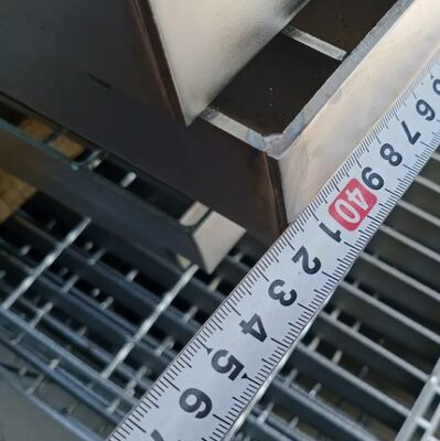 Mạng lưới thép thép thêu điện với thanh đệm 25x5 mm cho sàn sàn sàn chống trượt