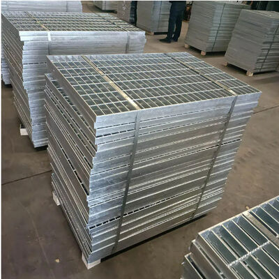 Lưới thép răng cưa mạ kẽm nhúng nóng với thanh chịu lực 25x5 mm cho ứng dụng tải nặng