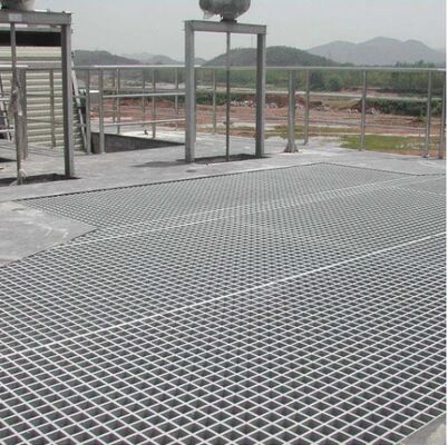 Nền lưới thép chống trượt mạ kẽm với kích thước có thể tùy chỉnh cho lối đi và sử dụng trong công nghiệp