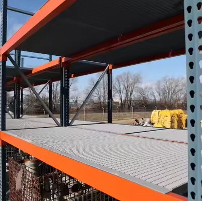 Chức năng nặng galvanized chống trượt thép lưới cho kho và an toàn công nghiệp